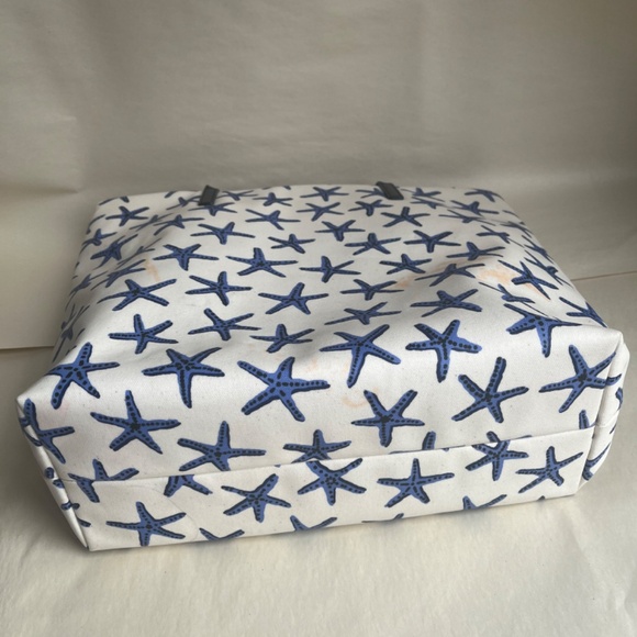 Kate Spade Dancing Starfish Bon Shopper Under the Sea Nautical Tote Shoulder Bag - Picture 4 of 12